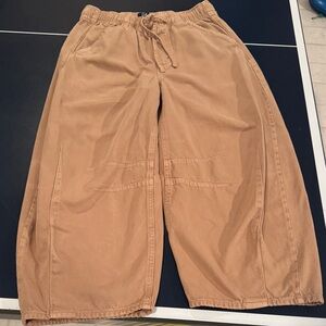 Gap horse shoe soft drawstring pants. XS petite